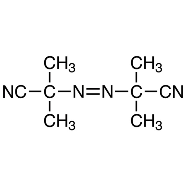 2,2′-Azobis(isobutyronitrile) (AIBN; V60) CAS 78-67-1 Purity ≥99.0% (HPLC) High Purity