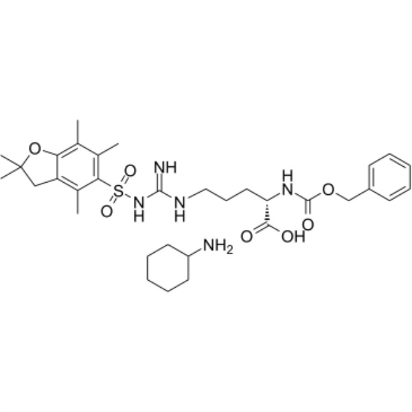 Z-Arg(Pbf)-OH·CHA CAS 200190-89-2 Purity >98.0% (HPLC)