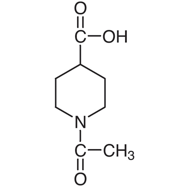 1-Acetyl-4-Piperidinecarboxylic Acid CAS 25503-90-6 Purity ≥98.0% (GC) High Purity